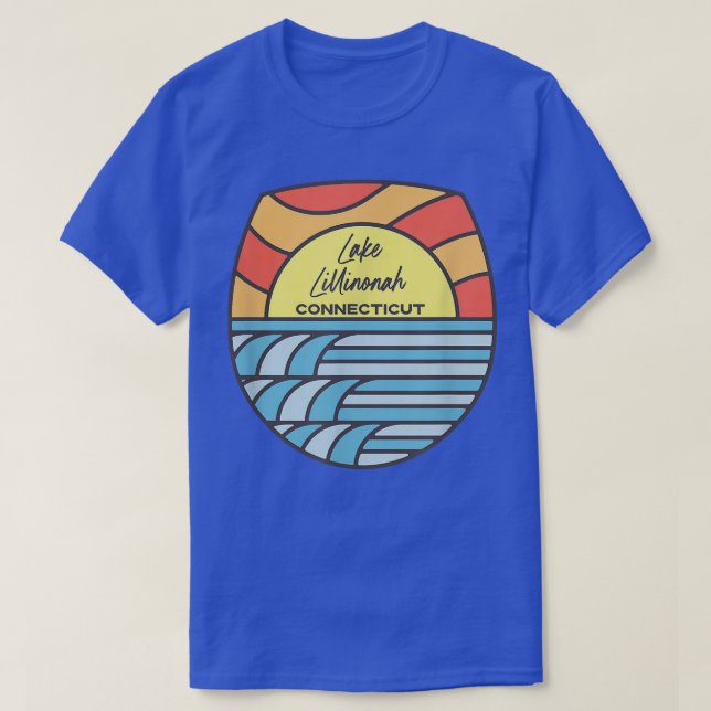 Lillinonah Connecticut CT Sunset Vacation Sou T-Shirt (Design vorne)