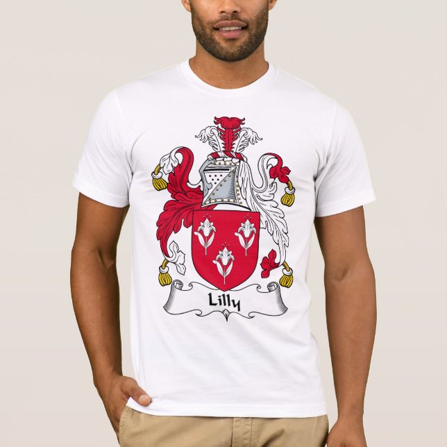 Lilly Familienwappen T-Shirt (Vorderseite)