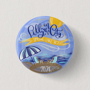 Lilly in der Stadt - Spring Lake, NJ - Knopf Button
