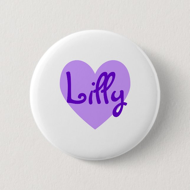 Lilly in Lila Button (Vorderseite)
