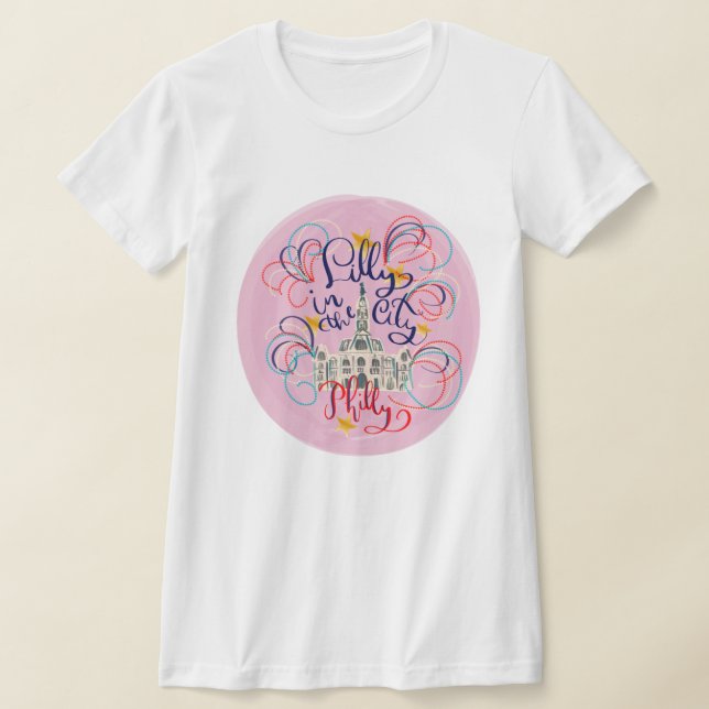 Lilly in the City - Bella & Canvas Slim T-Shirt (Poser)
