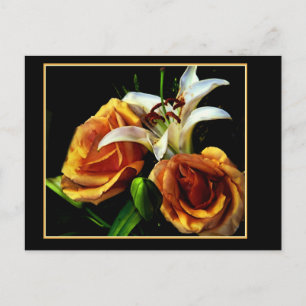 Lilly und Rose Postkarte