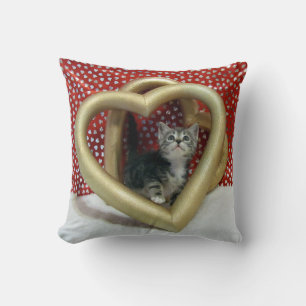 Lilo's Love - Chat / Oreiller à Throw Kitten