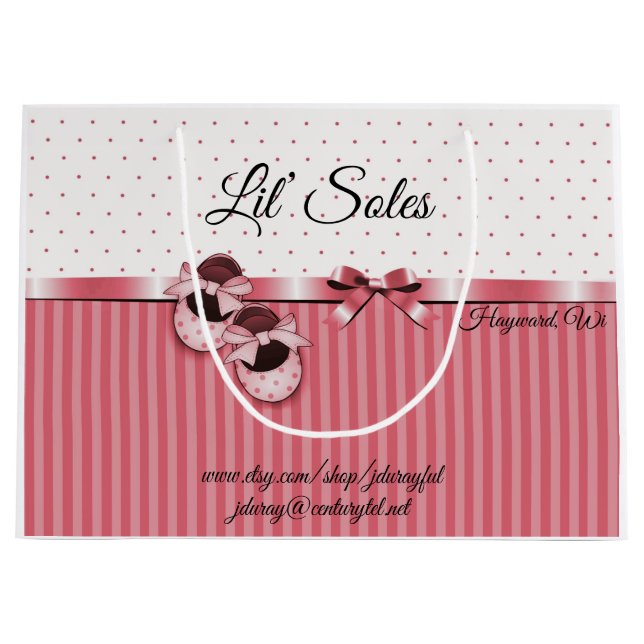 Lil'Soles Gift Bag Große Geschenktüte (Vorderseite)