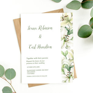 LILY Blossom Elegance Einladung