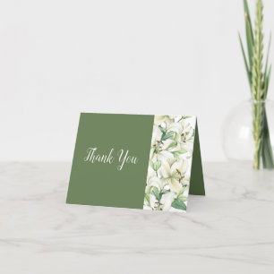 LILY Blossom Elegance Wedding Dankeskarte