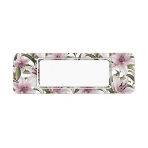 Lily Blume. Blumenmuster