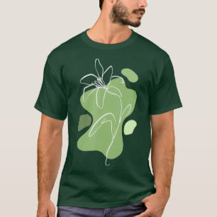 Lily Blume Gartenturist Gardener Floral Line T-Shirt