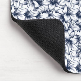 Lily Blume Ink Sketched Pattern Mousepad