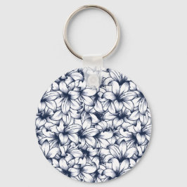 Lily Blume Ink Sketched Pattern Schlüsselanhänger