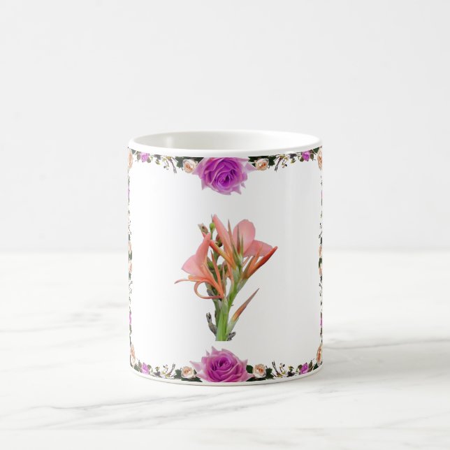 Lily Blume Kaffeetasse (Mittel)