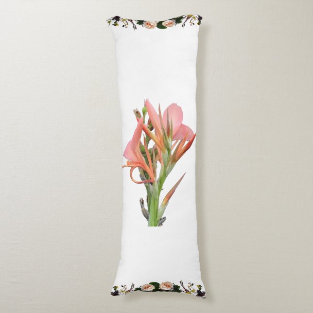 Lily Blume Seitenschläferkissen (Vorderseite Vertikal)
