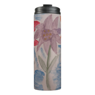 Lily-Blume Thermosbecher