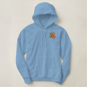 Lily Bouquet Bestickter Hoodie