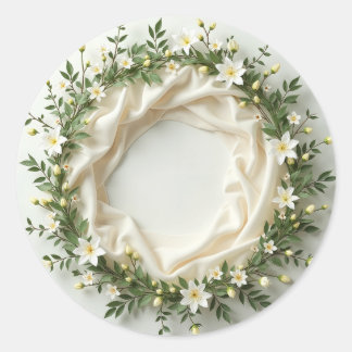 Lily Bridal Wreath Sticker