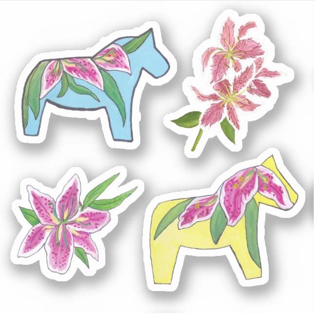 Lily Collection Aufkleber (Vorderseite)