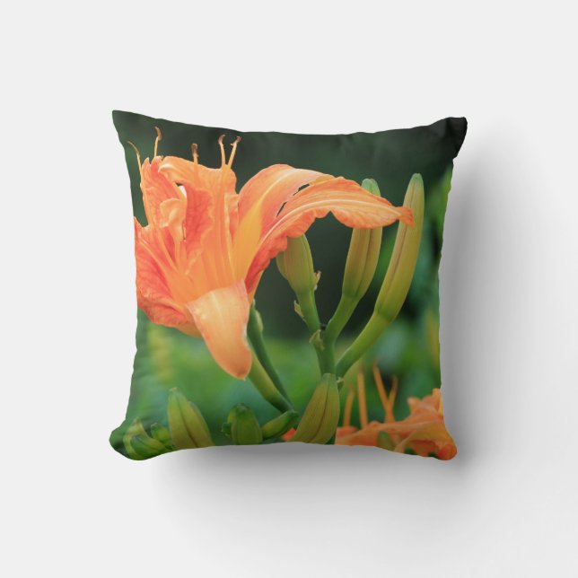 Lily des Abends Kissen (Vorderseite)