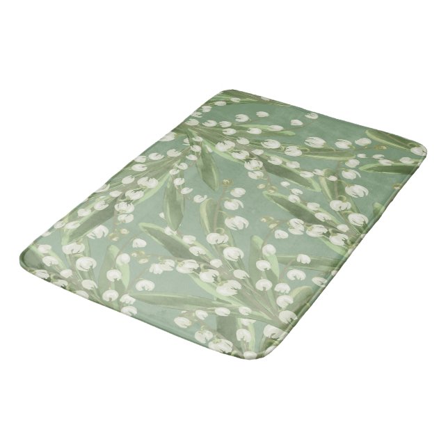 Lily des Tales Floral Badematte (Schrägansicht)