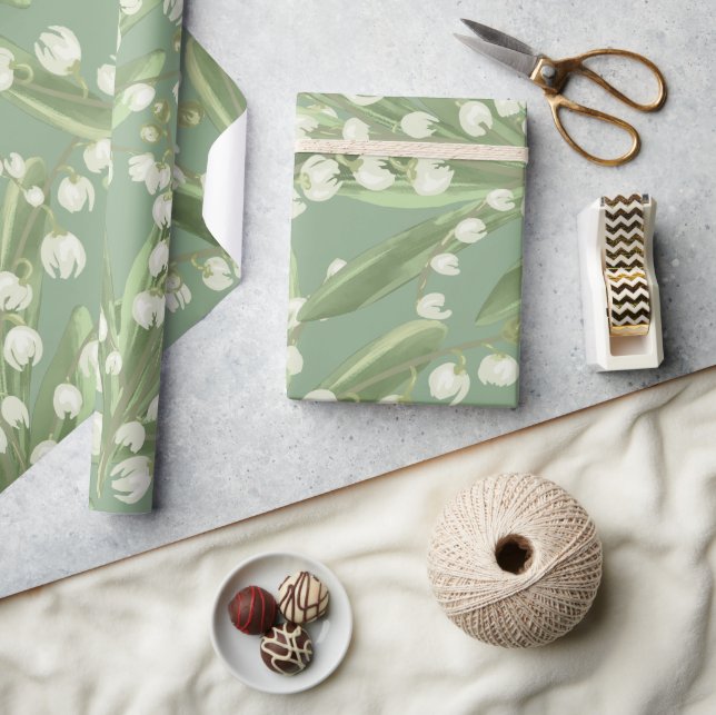 Lily des Tales Floral Geschenkpapier (Basteln)