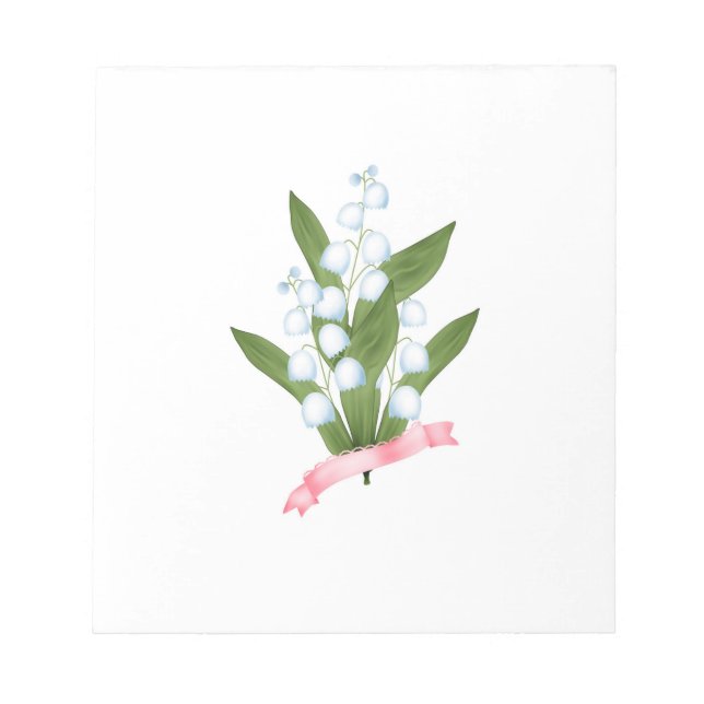 Lily des Tales, Retro Notizblock (Vorderseite)