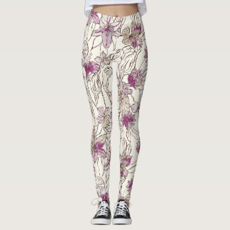 Lily Floral Legging Leggings