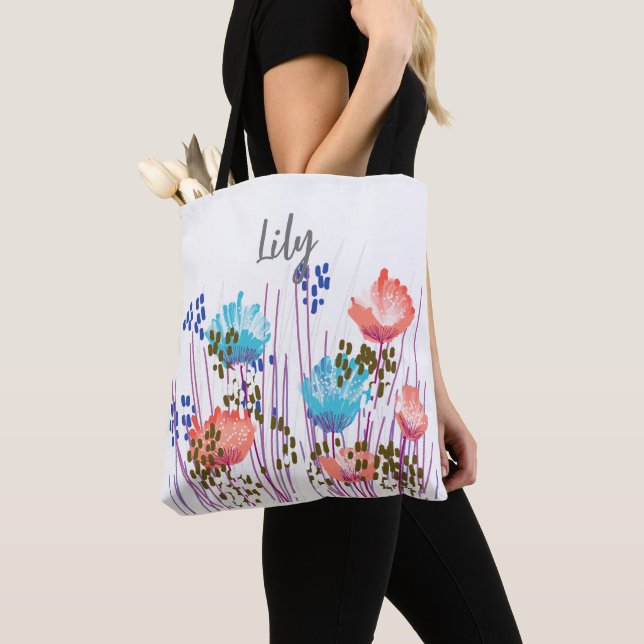 Lily Floral Monogram Tasche (Von Nahem)