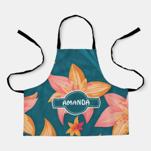 Lily geometric Colorful Personalisiert Pattern Schürze