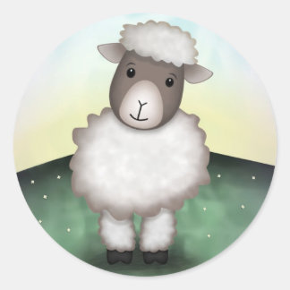 Lily l'agneau - Stickers
