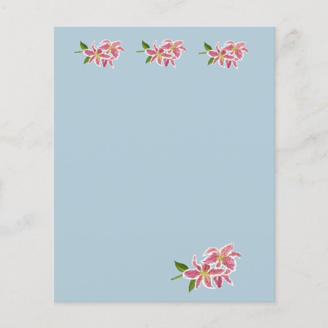 Lily Letter (Vorderseite)