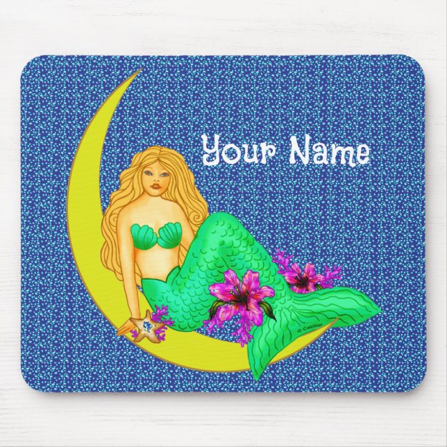Lily Moon Mermaid mousepad (Vorne)
