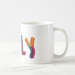 Lily Name in Vibranet Crochet Pattern Kaffeetasse