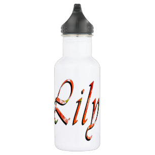 Lily, Name Logo Mädchen wiederverwendbare Wasser F Trinkflasche