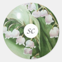 LILY OF THE TAL SEALED WITH LIEBE RUNDER AUFKLEBER