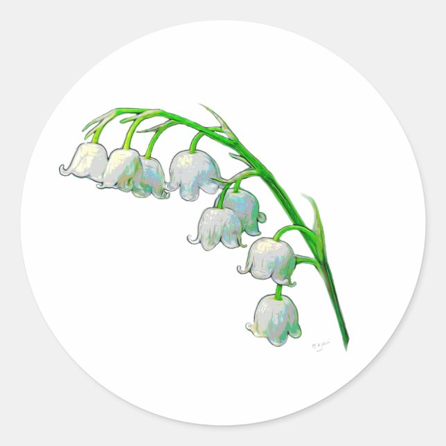 LILY OF THE TAL STICKER (Vorderseite)