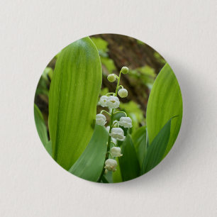 Lily of the Valley Abzeichen Button