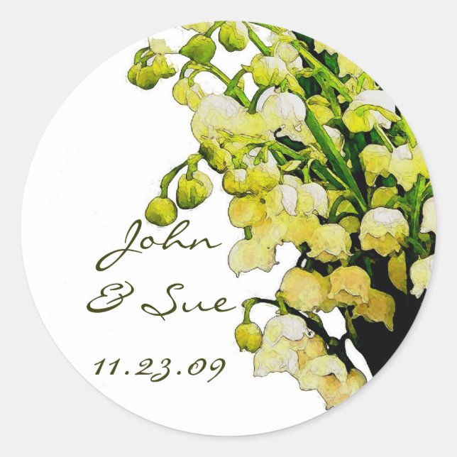 Lily of the Valley - Aufkleber (Vorderseite)