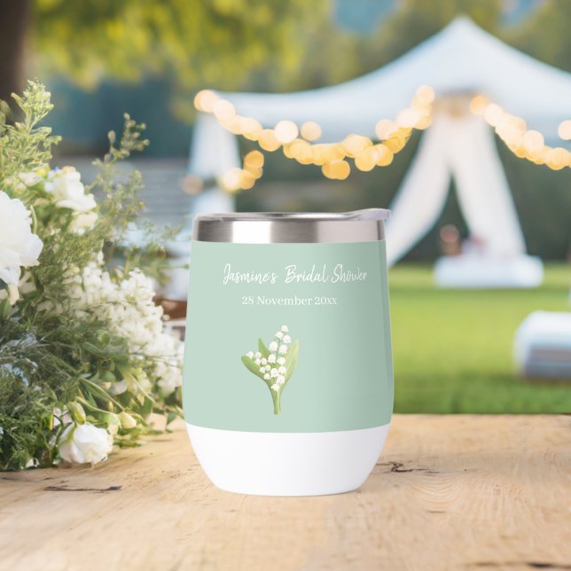 Lily of the Valley Bouquet Brautparty (Hochzeit)
