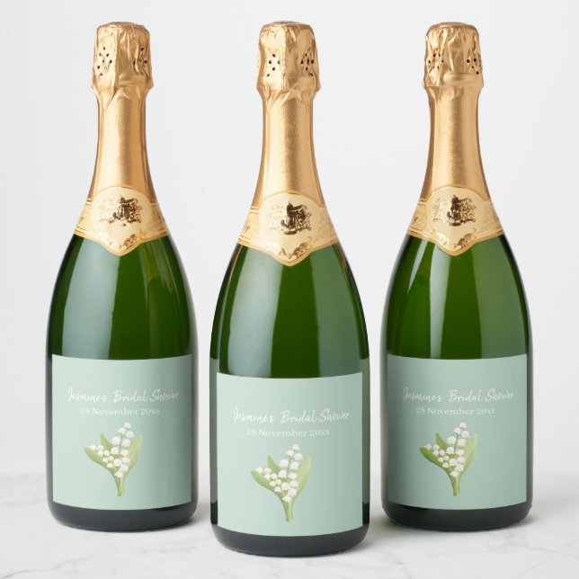 Lily of the Valley Bouquet Brautparty (Flaschen)