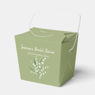 Lily of the Valley Bouquet Brautparty Geschenkschachtel