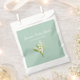 Lily of the Valley Bouquet Brautparty Geschenktütchen