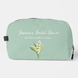 Lily of the Valley Bouquet Brautparty Waschbeutel