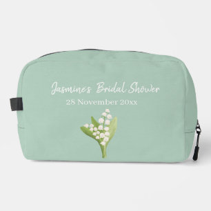 Lily of the Valley Bouquet Brautparty Waschbeutel