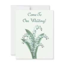 Lily of the Valley Einladung