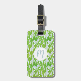 Lily of the Valley Floral Pattern Gepäckanhänger