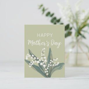 Lily of the Valley Happy Mother Day Feiertagspostkarte
