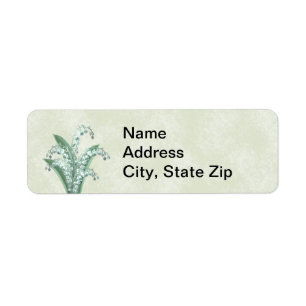 Lily of the Valley Label