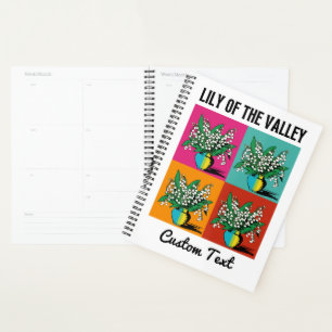 Lily of the Valley May Birth Month Blume Gardener Planer