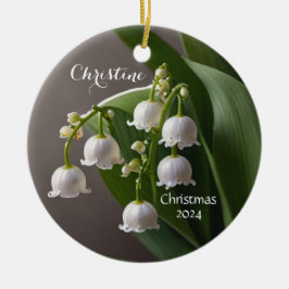 Lily of the Valley May Personalisierte Ornament
