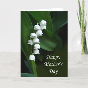 Lily of the Valley Mother's Day Card Karte