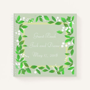 Lily of the Valley Notebook Notizbuch